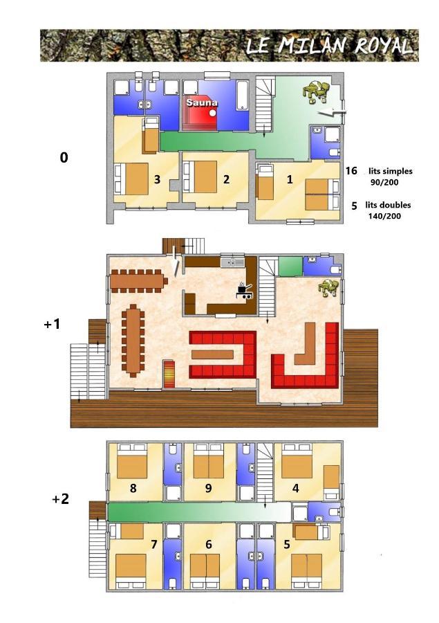 Le Milan Royal 26 Pers, Malmedy, Balneo, Vue, Calme Villa Ngoại thất bức ảnh
